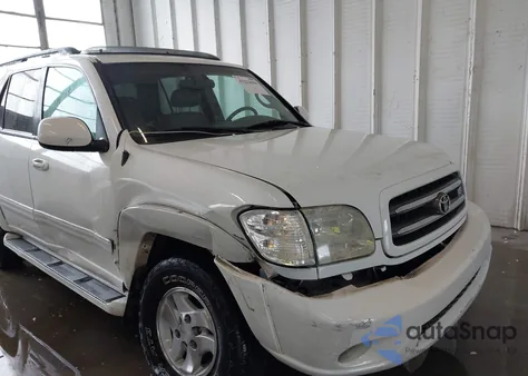 2002 Toyota Sequoia Limited V8 from USA, damaged, VIN 5TDZT38A82S066874